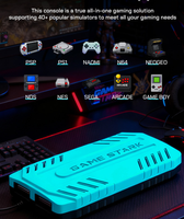 Nouvelle console de jeux rétro ZongX U36 pour TV domestique, HD, sans fil 2.4G, batterie rechargeable 128 Go, extension TF 128 Go, 40000-50000 jeux