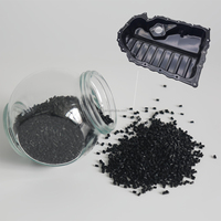 Granulés de plastique technique PA66 GF25 modifié, stabilisé à la chaleur et renforcé, pour carter d'huile automobile, poussettes et cadre de connecteur