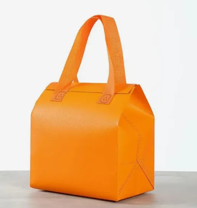 Sac isotherme écologique non tissé avec mousse isolante pour aliments congelés et vin, tailles et logo personnalisés, sac de livraison chaud/froid - Product Image 4