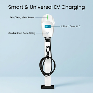 Chargeur EV mural 7KW prêt à l'emploi, prise Type 1 Type 2, 16A 32A, <span class=keywords><strong>charge</strong></span> AC à domicile - Product Image 2