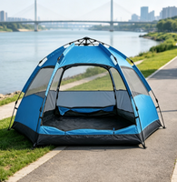 Tente de camping haut de gamme RAYCIN pour les voyages en famille, la randonnée, les pique-niques, les journées à la plage et les aventures de week-end