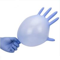 Offre Spéciale Latex sans poudre gant jetable Latex examen Nitrile gants Salon cheveux mourir examen gants