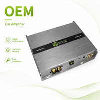 Service OEM K12001D Amplificateur de voiture monobloc classe D 1200W, coque et logo personnalisés, amplificateur de basses haute puissance pour système audio automobile