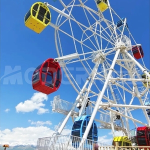 Atracciones de feria para adultos, atracciones de parque de diversiones al aire libre, noria pequeña de 20 m en venta - Product Image 3