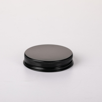 Couvre-bocaux en métal doré sur mesure de 70 mm et 86 mm, couvercles à vis pour bocaux en verre Mason, filetage continu CT