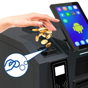 10.1'' SDK Service Support Cash Payment Kiosk Coin Acceptor Cash Recycler Touch Screen Self-service Kiosk Android/Windows/Linux - Product Image 2