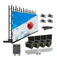 Écran LED modulaire d'extérieur pour la location, écran LED pour la publicité commerciale, petit écran, panneau LED