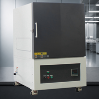Four à moufle compact 1400°C, four électrique programmable avec contrôle PID pour le frittage dentaire