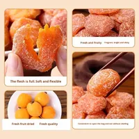 Mango en Sal de Bambú, Fruta Deshidratada, Venta al por Mayor, Sin Semillas, Deliciosa Fruta Preservada, Suave y Glutinosa, 100g