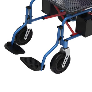 Xe lăn điện có khung thép carbon cấp độ gấp gọn, hai động cơ dành cho người cao tuổi - Product Image 6