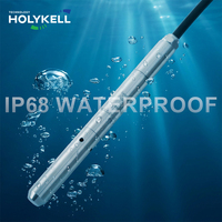 Transducteur de niveau submersible Holykell pour la mesure du niveau d'eau dans les forages étroits et les sondages