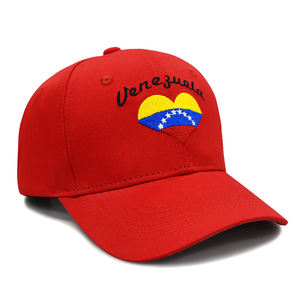 Gorra de Béisbol Bordada de Venezuela con Patrón de Letras en Sarga, Gorra Personalizada Bordada Transpirable para Hombres y Mujeres, Ropa Urbana para Exteriores - Product Image 6