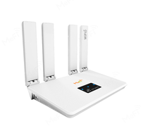 ZT R611-E Router 4G LTE, dengan kartu sisipan SIM kompatibel dengan WCDMA/FDD-LTE/TDD-LTE//ax 300M WiFi6 1 Port DC 12V