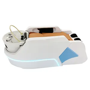 Smart Shampoo Bed With Water Circulation And Steamer Therapy Electrical Massage Shampoo Bed Shampoo Bowl Bed