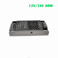 Controlador de luz de tira de LED 110V 200W 400W 60W Rgb transformador de píxeles de gabinete 100W 24V regulable 50W 12V fuente de alimentación controlador Led