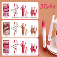 Lot de gloss repulpant et crayon à lèvres en gros – Rouge à lèvres hydratant longue tenue végétalien et crayon à lèvres anti-transfert à marque privée