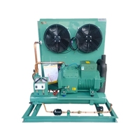 380V 3hp 4hp 5hp 6hp 7hp 8hp 10hp 12hp 20hp lemari pendingin ruang dingin penyimpanan industri lemari es Mini kompresor Vortex