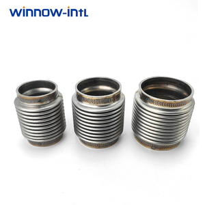 कार इंजन निकास प्रणाली के लिए <span class=keywords><strong>3</strong></span> इंच लचीला धातु बेल्ट वेल्डेड स्टेनलेस स्टील बेलो युग्मन - Product Image 2