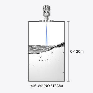 مقياس مستوى رادار 80GHz FMCW مع 1 دقة ونطاق m للأسمنت في السيلوس و - Product Image 5