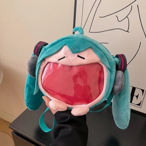 Nueva Mochila Transparente con Diseño <span class=keywords><strong>de</strong></span> Hatsune Miku, Linda Mochila Cruzada para Niñas, Venta al Por Mayor del Fabricante - Product Image 5