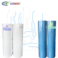 Cowint 80 micron opaque laminasi flatbed printer penolakan dapat dilepas jendela mobil tabir surya uv tarnsfer film 60x100m roll