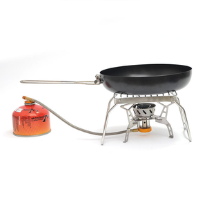 Mini support de cuisinière pliable en acier inoxydable, petit format, pour barbecue d'extérieur, avec grille pour grils de camping - Product Image 5