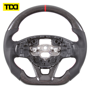 Volante de Fibra de Carbono Real TDD Compatible con Ford Focus MK3 MK2 ST RS 2015 2016 2018 2019 - Product Image 2