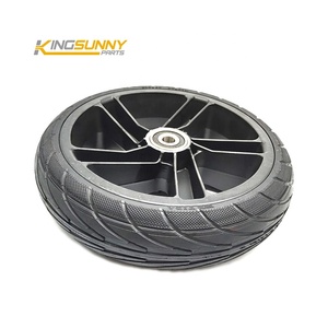 Moyeu de roue arrière 200*50 avec <span class=keywords><strong>pneu</strong></span> <span class=keywords><strong>plein</strong></span> pour Nine Bo ES2 ES4 <span class=keywords><strong>Trottinette</strong></span> <span class=keywords><strong>électrique</strong></span> Pièces de rechange Réparation Moyeu de roue - Product Image 2