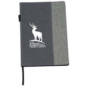Cuaderno Ecológico Recargable de 10x7 Pulgadas con Páginas Reemplazables, Impresión de Logotipo Personalizado, Regalo Promocional, Bloc de Notas Ejecutivo - Product Image 1