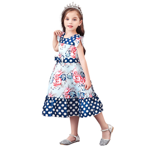 New Children's Dress for Party Printing Girl's Multi Layer Princess Dress for 2 Yrs Baby Wedding Dress - Product Image 1