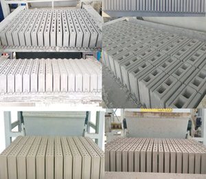 Bloc de gypse massif 667x400x80mm, équipement automatique pour panneaux de plâtre 69kW, pour la production de <span class=keywords><strong>briques</strong></span> creuses, pleines, de pavés et de <span class=keywords><strong>briques</strong></span> autobloquantes en ciment et béton - Product Image 5