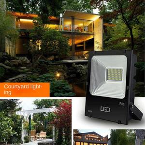 Luces de inundación solares de aluminio fundido a presión 30W con sensor de movimiento Luz de inundación LED solar Jardín al aire libre - Product Image 5