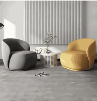 Fauteuil de salon confortable et doux pour la peau, de haute qualité, style nordique moderne, chaise pingouin, mobilier en tissu velours, chaise de loisirs solide