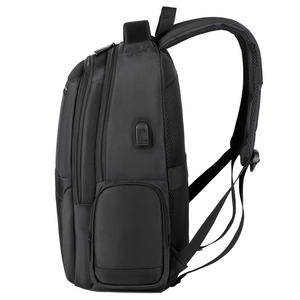 Multi-Pocket Business <strong>Laptop</strong> Backpack Large Capacity Office Work Bag with USB Charging Port Travel <strong>Rucksack</strong> for Men and <strong>Women</strong> - Product Image 3