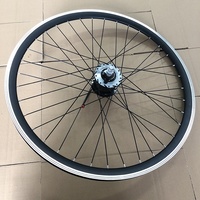 MAXFORD-Roue avant de vélo de partage de 26 pouces, avec moyeu dynamo complet 6V 3W, jante en aluminium, pièces de cyclisme