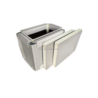 Conduits d'isolation pré-isolés PIR pour climatisation, panneaux de conduits en aluminium PID, installation facile, panneaux de conduits PIP pour CVC