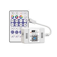 Contrôleur programmable d'application de musique à distance IR pour WS2812B WS2811 SK6812 Matrice de corde de bande RGBIC adressable