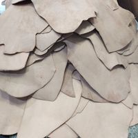 Chaussures à talons en peau de vache véritable à tannage végétal