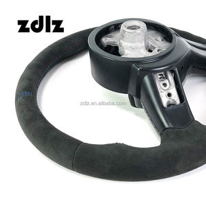 MP V2 Volant en cuir suédé en fibre de carbone pour <span class=keywords><strong>BMW</strong></span> M5 M6 F10 F12 F13 F06 F30 F80 <span class=keywords><strong>M</strong></span> <span class=keywords><strong>Sport</strong></span> (<span class=keywords><strong>bleu</strong></span>) - Product Image 6