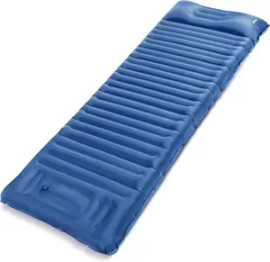 तकिए के लिए ज्वलनशील नींद पैड के साथ खिलने के लिए inflatable नींद पैड