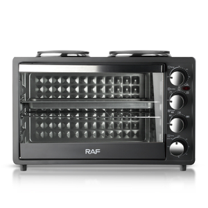 Nuevo <span class=keywords><strong>Horno</strong></span> de Convección <span class=keywords><strong>Multifuncional</strong></span> 2 <span class=keywords><strong>en</strong></span> <span class=keywords><strong>1</strong></span> de 30L con Placas Calefactoras Dobles para Pizza - Product Image 5