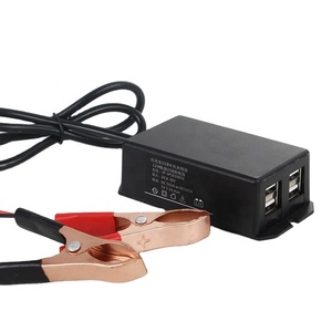 4USB 8-30V chargeur usb moto DC 12V/24v chargeur voiture avec <span class=keywords><strong>clip</strong></span> batterie - Product Image 3