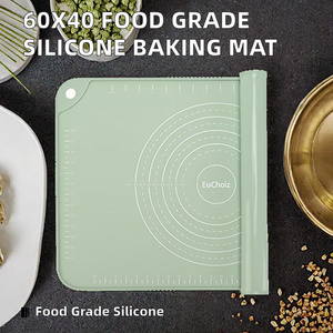 Tapetes de Silicona para Repostería de Grado Alimenticio, Ecológicos, 60 x 40 cm, Tapete de Cocina con Bordes para Calentar Alimentos, 40x50 cm - Product Image 2