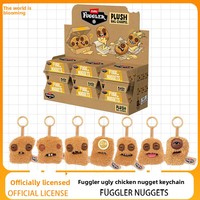 Nouvelle Boîte Mystère de Porte-clés en Peluche Fugg Nuggets, Jouet de Collection Unisexe, Charm de Sac, Thème Alimentaire IP Cross-over, Style 'Ugly Cute', 14+ ans, Vente en Gros