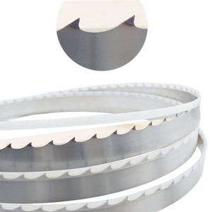 Lame de scie à ruban trempée en gros pour usine, à dents renforcées pour le bois, pour charpentier - Product Image 3