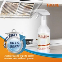 Stock disponible à élimination rapide en gros graisse de cuisine mousse de nettoyage pulvérisation livraison rapide détergent de lavage liquide 500ml
