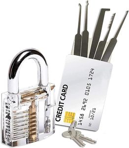 Chuyên nghiệp thợ khóa Nguồn cung cấp SUS304 Chất liệu khóa Pick <span class=keywords><strong>Set</strong></span> với ổ khóa cho chọn ổ khóa - Product Image 6