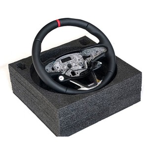 Volante de Fibra de Carbono Personalizado a <span class=keywords><strong>Precio</strong></span> de Fábrica, Compatible con <span class=keywords><strong>Cadillac</strong></span> CT4 CT5 Serie V 2019-2025 2026, Accesorios para Auto - Product Image 2