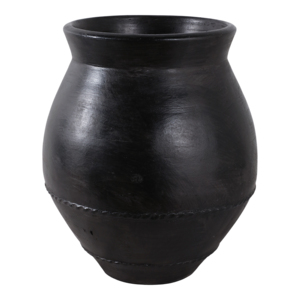 Vaso Tradizionale Rotondo in Terracotta per Arredamento Soggiorno, Vaso Rustico per Fiori, Centrotavola per Casa, Camera da Letto, Ufficio, Tavolo - Product Image 1