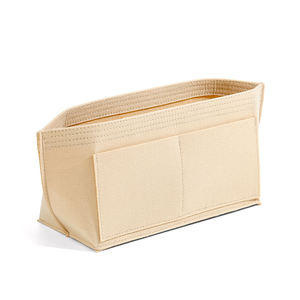 <span class=keywords><strong>Sac</strong></span> à cosmétiques multifonction pour femmes, insert en tissu feutré, <span class=keywords><strong>sac</strong></span> à main multifonction, organisateur multi-poches, pochette de voyage, accessoires - Product Image 5